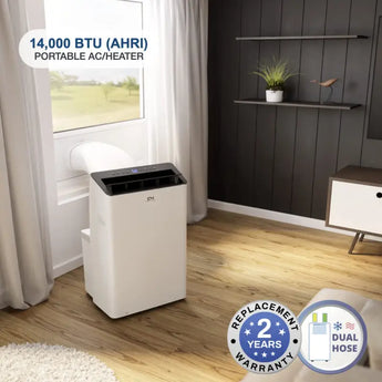 Cooper & Hunter 14000 BTU Ductless Single Zone Indoor Unit Mini Split Portable AC Air Conditioner with R410A refrigerant 115V