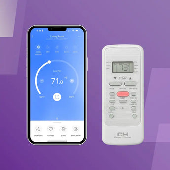 Cooper & Hunter Remote App and Physical Remote Control for PTAC Inverter