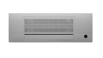 Sleek silver Cooper&Hunter 18k BTU R410A cassette AC indoor unit