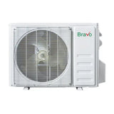 White Bravo 18000 BTU Ductless Single Zone Indoor Unit Mini Split Air Conditioner with R32 refrigerant 230V SEER 18.0 Inve...