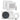 White Cooper & Hunter mini floor consoles zone ductless multi 2 zone AC unit
