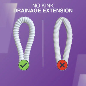 Flexible drainage extension comparison for Cooper & Hunter Olivia Midnight multi zone AC