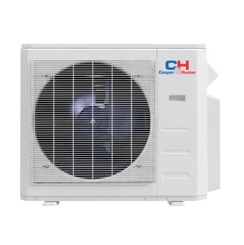 White Cooper & Hunter 36000 BTU Ductless Indoor Unit Mini Split Universal Floor/Ceiling Air Conditioner with R454B refrige...