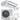 White Ductless Mini Split AC for universal floor ceiling use, 24000 BTU heat pump unit