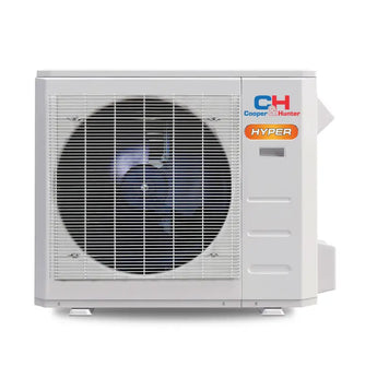 White Cooper & Hunter 24000 BTU Ductless Single Zone Indoor Unit Mini Split Air Conditioner with R454B refrigerant 230V SE...