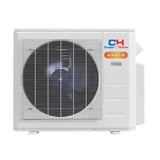 White air conditioning unit from Cooper & Hunter 3 Zone Ductless Mini Split AC