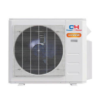 White air conditioning unit from Cooper & Hunter 3 Zone Ductless Mini Split AC