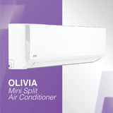 White ductless mini split AC by Cooper & Hunter from minisplits4less for cooling comfort
