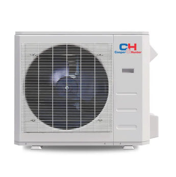 White Installation Kit Cooper & Hunter 36000 BTU Ductless Single Zone Indoor Unit Mini Split Universal Floor/Ceiling Air C...