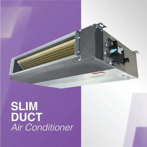 Slim duct air conditioner from Cooper & Hunter’s quad zone slim duct concealed duct mini split system