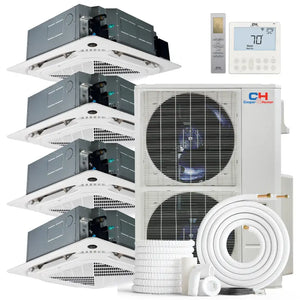 Multi zone Cooper & Hunter Sophia Series mini-split AC for whole home comfort