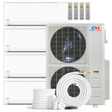 Cooper & Hunter 48000 BTU Ductless Mini Split Air Conditioner with R410A refrigerant 230V SEER 23.4 Inverter