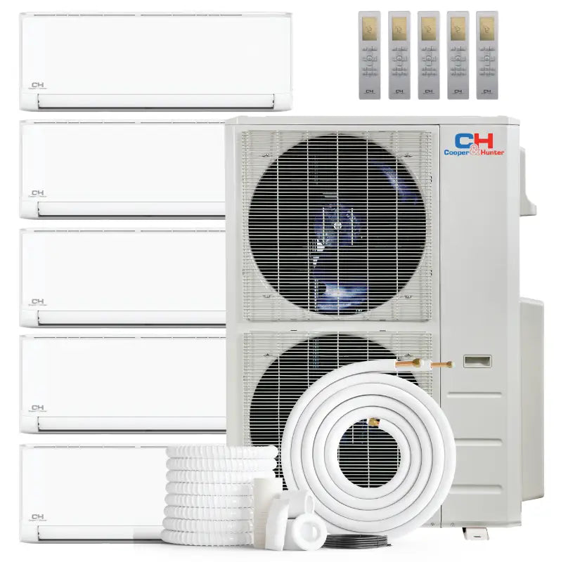 Multi-zone Cooper & Hunter Sophia Series mini-split AC by minisplits4less for efficient cooling