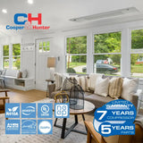 Cooper & Hunter 5 Zone 55,000 BTU OLIVIA Ductless Mini Split AC 1 Way Cassette 6k+6k+6k+6k+6k