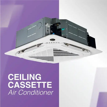 Cooper & Hunter 60,000 BTU Ductless Mini Split Ceiling Cassette with Remote Control with R454B refrigerant 230V SEER 22 Inverter