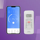 Cooper & Hunter Remote App and Physical Remote Control for PTAC Inverter