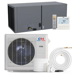 HVAC system with indoor outdoor units, remotes, accessories for Cooper&Hunter c&h Sophia series