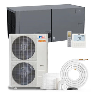Cooper & Hunter Hyper Heat 48,000 BTU Single Zone Multi Position Air Handler, 230V, R410A - Ductless Mini Split Air...