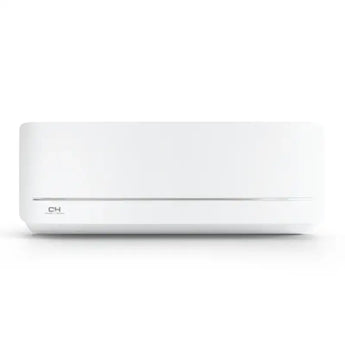 White rectangular wall mounted cooper and hunter mia 9000 btu mini split ac with silver accent best buy air conditioner