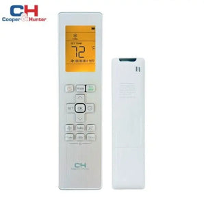 White Remote Control Cooper & Hunter Ductless Mini Split Air Conditioner