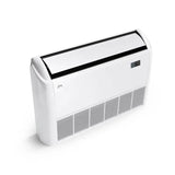 Sleek white Cooper & Hunter universal floor ceiling AC with black trim