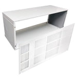 White metal air conditioner chassis for Universal PTAC Folded Metal Wall Sleeve