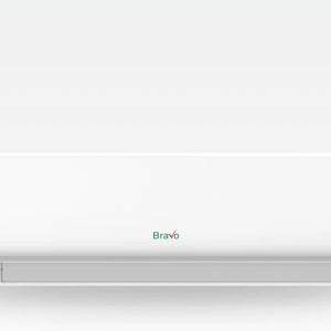 BRAVO 36,000 BTU Dual Zone 9000 + 24000 BTU Wall Mount Ductless Mini Split A/C and Heater with 16ft Installation Kits