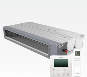 Indoor Unit Bravo 42000 BTU Ductless Mini Split Concealed Duct Air Conditioner with R32 refrigerant 230V SEER 24.0 Inverter