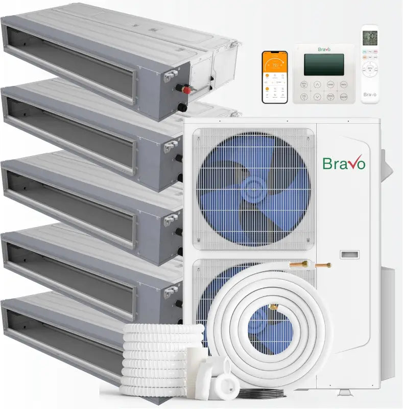 BRAVO 42k 5-Zone 9+9+9+9+9k Concealed Duct | R32 SEER2 24 | No Kit ...
