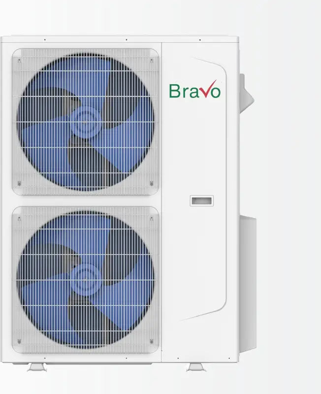 BRAVO 42,000 BTU Dual Zone 18000 + 24000 BTU Ceiling Cassette Ductless Mini Split A/C and Heater with 16ft Installation Kits