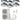 Cooper & Hunter 6 Zone 9k+9k+9k+9k+9k+9k Ceiling Cassettes with Installation Kits, 4 Ton Six Zone Ductless Multi Mini Split Air Conditioner