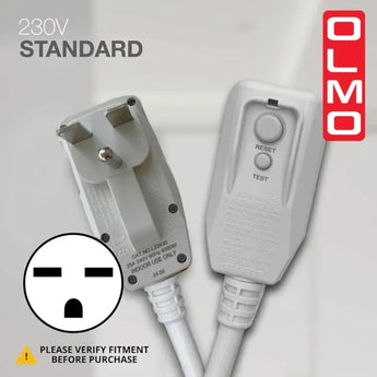 White OLMO 15000 BTU Ductless Single Zone Mini Split PTAC Installation Kit with R32 refrigerant 230V Inverter