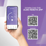 Smart Control OLMO 15000 BTU Ductless Single Zone Mini Split PTAC with Remote Control with R32 refrigerant 230V Inverter