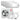 White mini split wall mount ductless AC system for 3 zone 24000 BTU tri zone setup