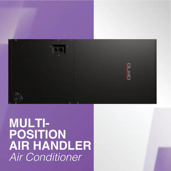 Black Remote Control OLMO 36000 BTU Ductless Single Zone Mini Split Multi Positional  Air Conditioner with R410A refrigera...