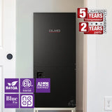 Black Installation Kit OLMO 36000 BTU Ductless Single Zone Mini Split Multi Positional  Air Conditioner with R410A refrige...