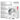 White multi-zone mini split A/C and heater with 25ft installation kit for C&H comfort