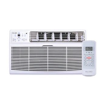 White Remote Control OLMO 8000 BTU Ductless Single Zone Mini Split Air Conditioner with R32 refrigerant 115V Inverter