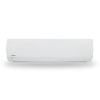 White OLMO 9000 BTU Ductless Single Zone Outdoor Unit Mini Split Air Conditioner with R410A refrigerant 230V SEER 16.5 Inv...